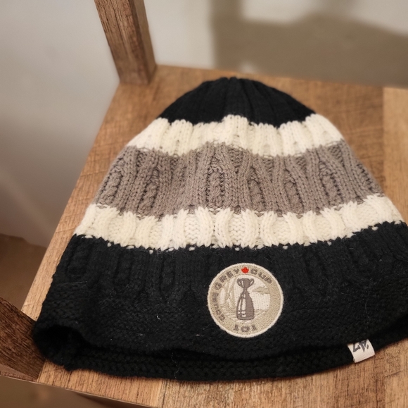 Kids 101 grey cup wool toque - Picture 2 of 5